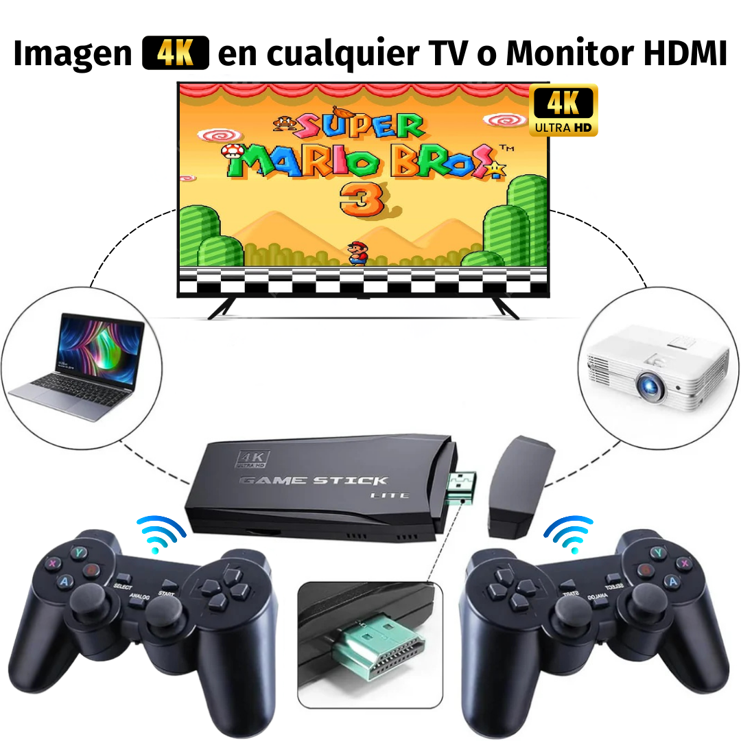 Consola Retro — 20.000 Juegos