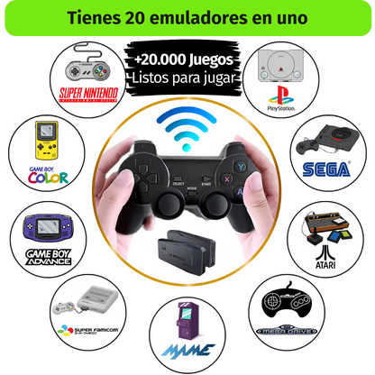 Consola Retro — 20.000 Juegos